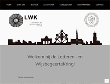 Tablet Screenshot of lwk.be